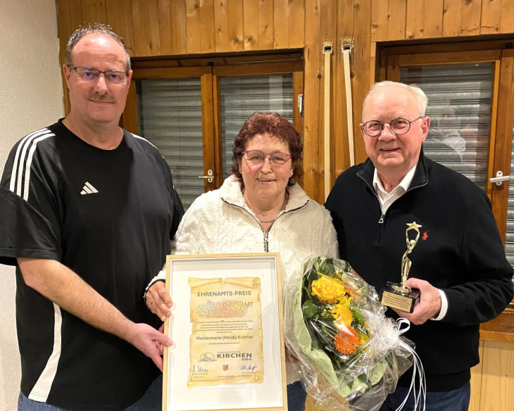 Ehrenamtspreis f�r Heidi Kr�mer - Eine W�rdigung jahrzehntelangen Einsatzes