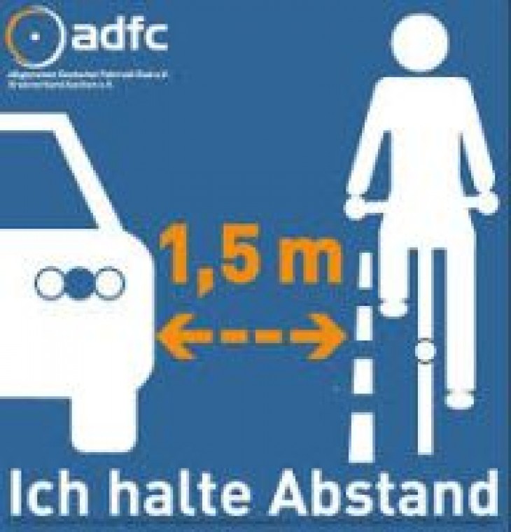 verpflichten Führung Fahrpreis abstand fahrrad überholen außerorts Beiseite Whitney leerlaufen