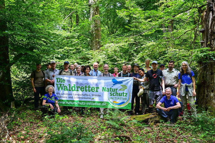 15. Exkursion führt Naturfreunde in die Wildnis des Stegskopfs