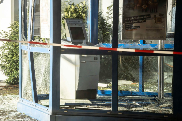R�ckgang bei Geldautomatensprengungen in Rheinland-Pfalz