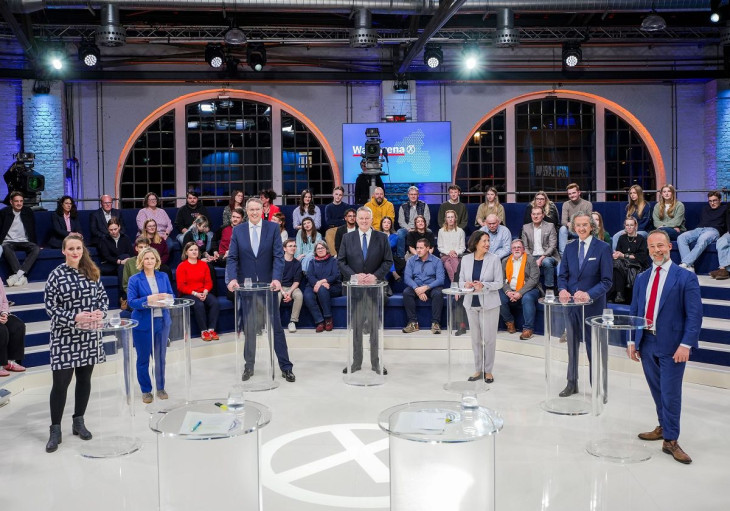 Spannende Debatte der Spitzenkandidaten vor der Landtagswahl in Rheinland-Pfalz