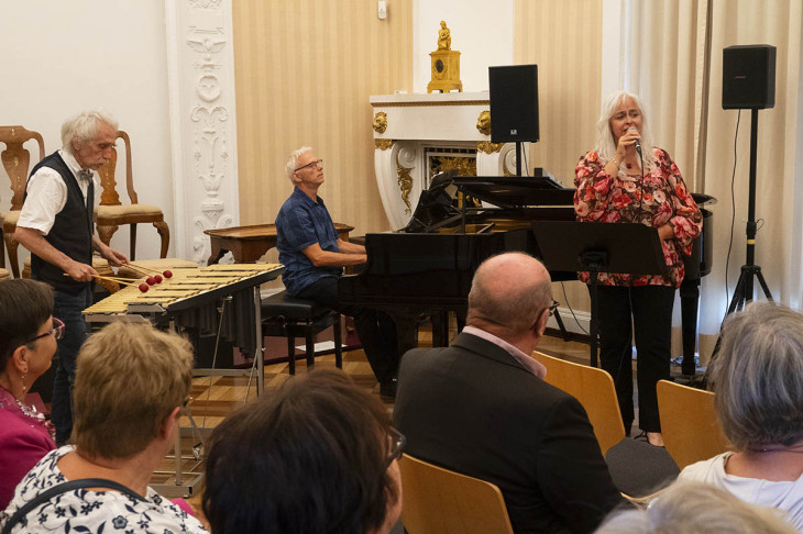 Sie sorgten f�r die passende Musik.