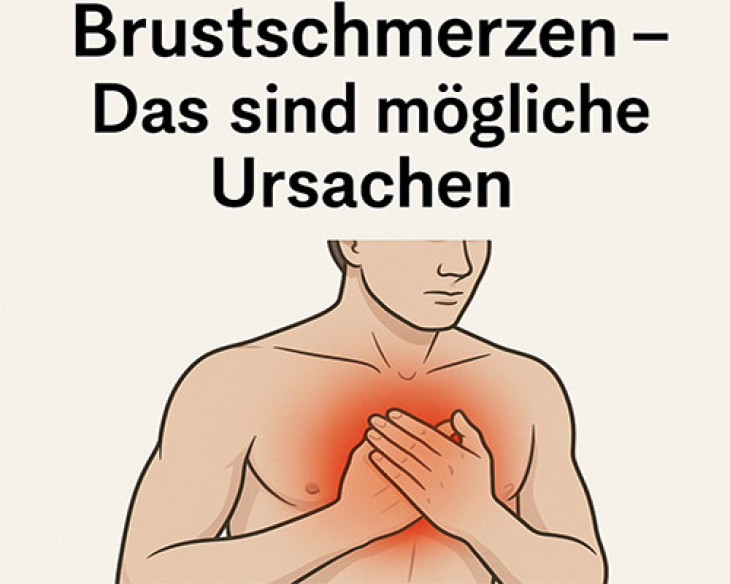 Brustschmerzen – Das sind mögliche Ursachen