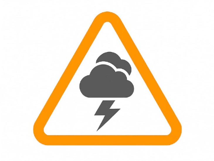 Starkes Gewitter: Warnung f�r Kreis Neuwied, Kreis Altenkirchen und Westerwaldkreis