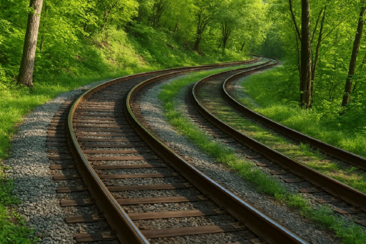 Gleissch�den bei Etzbach bremsen Zugverkehr auf der Siegstrecke aus