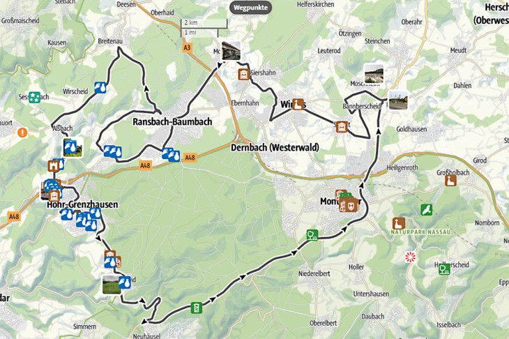 Die Route. 