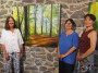 Theresia M�ller-Kunz holt die Natur in Enspel auf die Leinwand