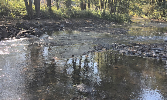 Das Wehr Sassenroth in der Heller ist Geschichte. (Foto: SGD Nord) 