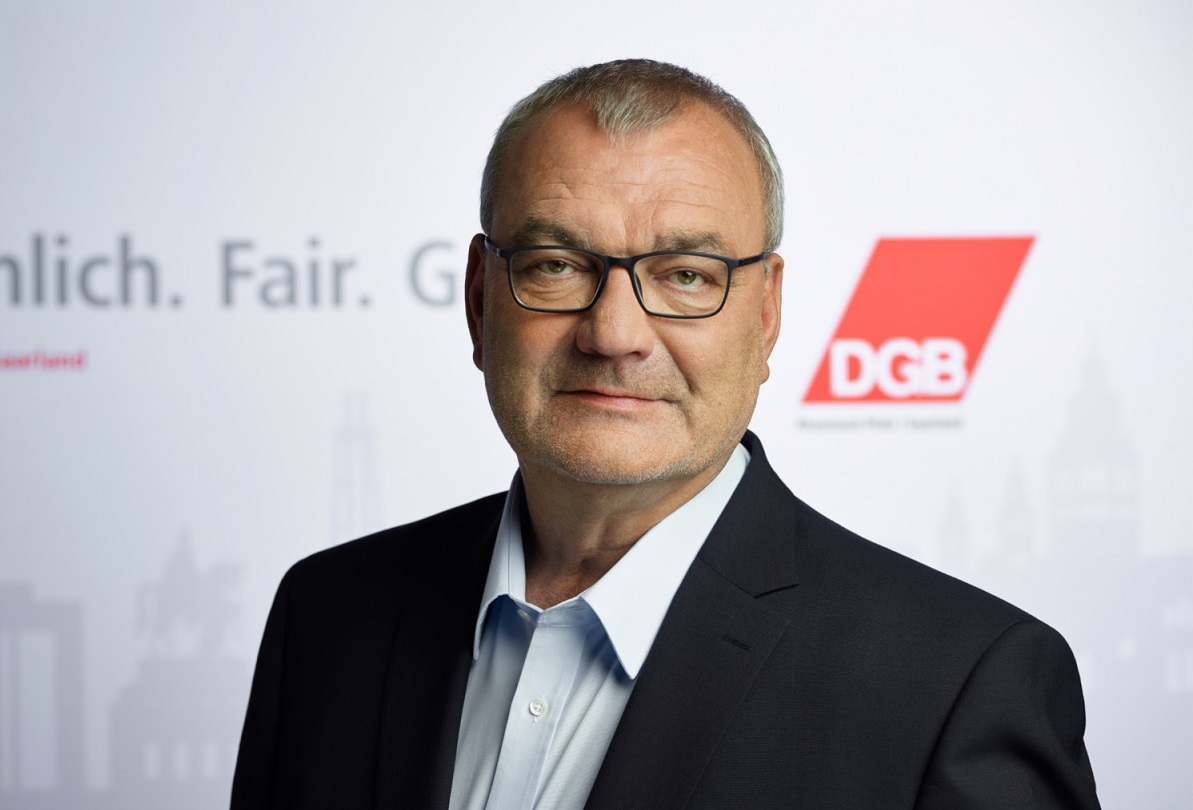 DGB-Landesvorsitzender Dietmar Muscheid wollte beim digitalen Politischen Aschermittwoch der Kreis-SPD sprechen. (Foto: DGB RLP/Saar)