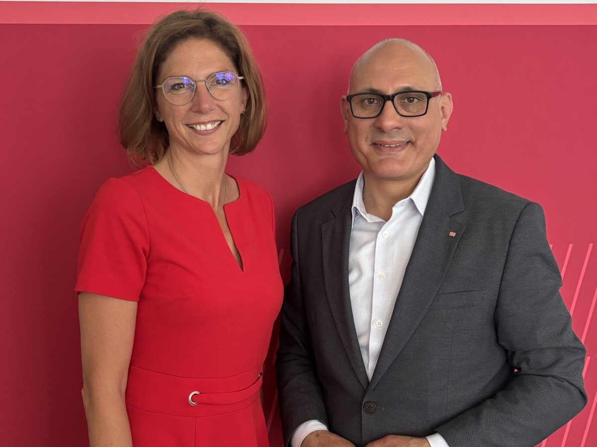Landtagsabgeordnete, Sabine B�tzing-Lichtenth�ler und Konzernbevollm�chtigten Ismail Ertug (Foto: Michelle Schemel)