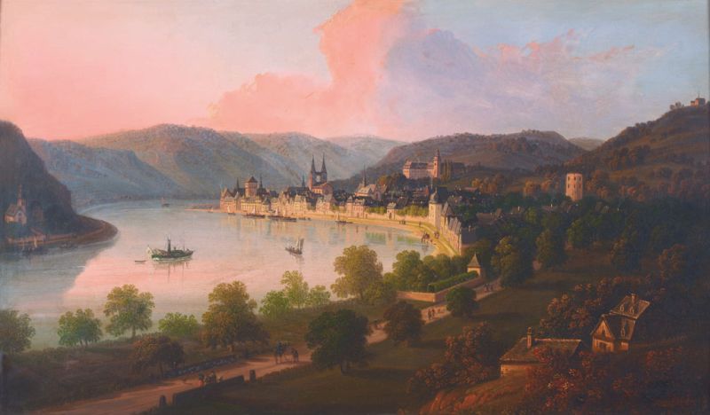 Anton Diezler: Boppard 1839 Slg. RheinRomantik Bonn