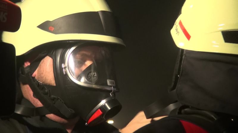 Groeinsatz fr Feuerwehren und Sanitter bei ICE-Unfall