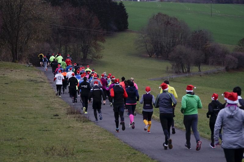 Glhweinlauf 2018. Fotos: Veranstalter