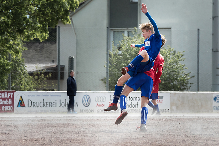 Immer voller Einsatz der Kleebltter. Foto: Beate Margraf