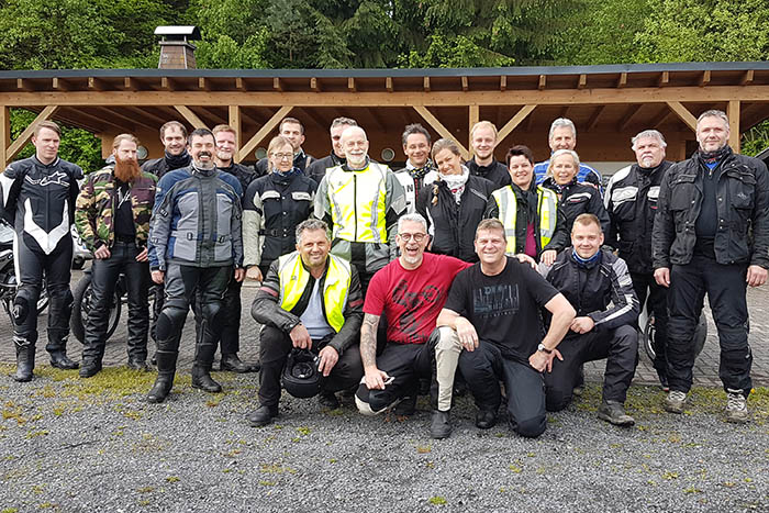 Drrholzer Motorradfahrer touren durch den Westerwald