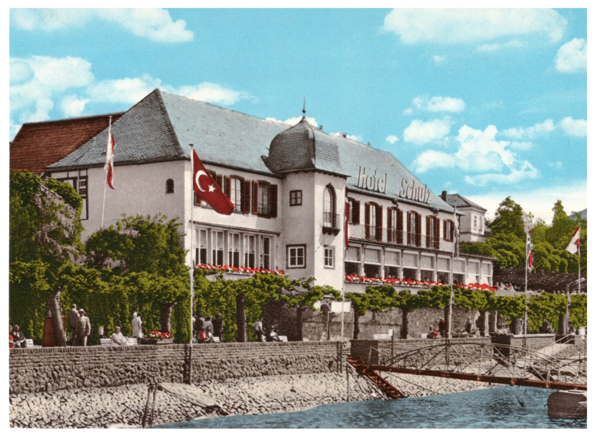 Rheinhotel Schulz 1970 (Fotos: G.Baermann/GVU)