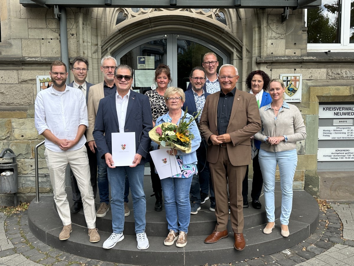 Langjhrige Mitarbeiter der Kreisverwaltung Neuwied in den Ruhestand verabschiedet