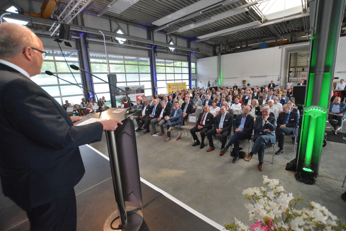 Empfang der Wirtschaft in Freusburg: Netzwerke und Austausch pflegen und frdern
