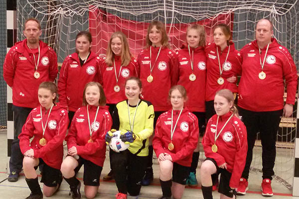 Neuer Futsal-Hallenkreismeister der C-Juniorinnen 2018 ist die MSG Borod/Mudenbach. Foto: Fuballkreis