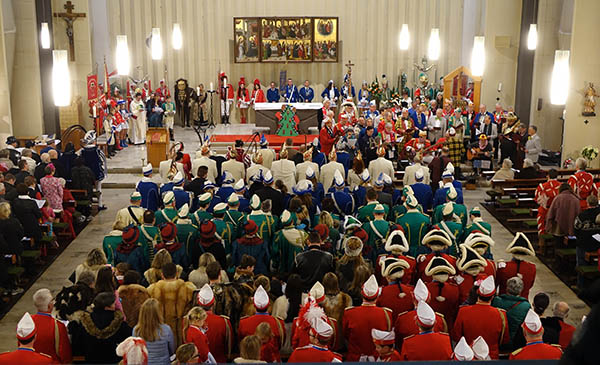 Karnevalistischer Festgottesdienst in Linz