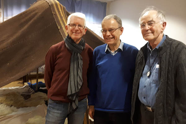 Werner Zupp, Oskar Greven und Dieter Khnreich (v. l.). Foto: Christian Martin Schultze