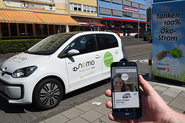 Carsharing: SWN machen mit nemo elektrisch mobil 