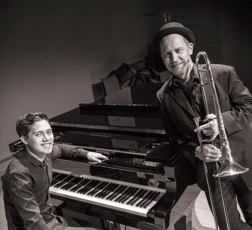 Ludwig Nuss (rechts) und sein Sohn Benyamin interpretieren bekannte Songs des Great American Songbook. (Foto: Veranstalter)