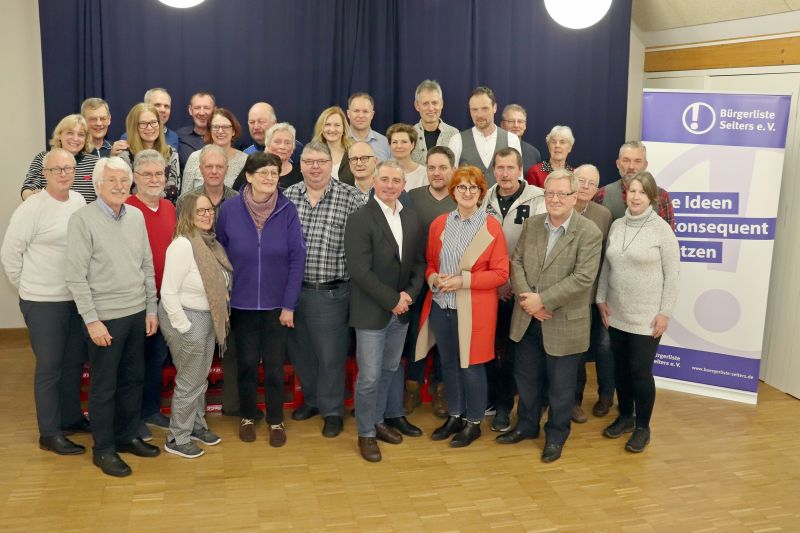 Mit einem starken Team von erfahrenen und verlsslichen Kandidatinnen und Kandidaten tritt die Brgerliste Selters e.V. zur Stadtratswahl an. Foto: privat