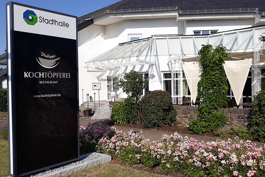 Restaurant Kochtpferei in der Stadthalle Ransbach-Baumbach erffnet