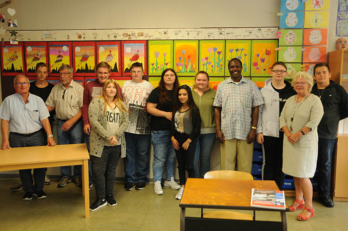 Maximilian Kolbe Schule hatte Besuch aus Tansania