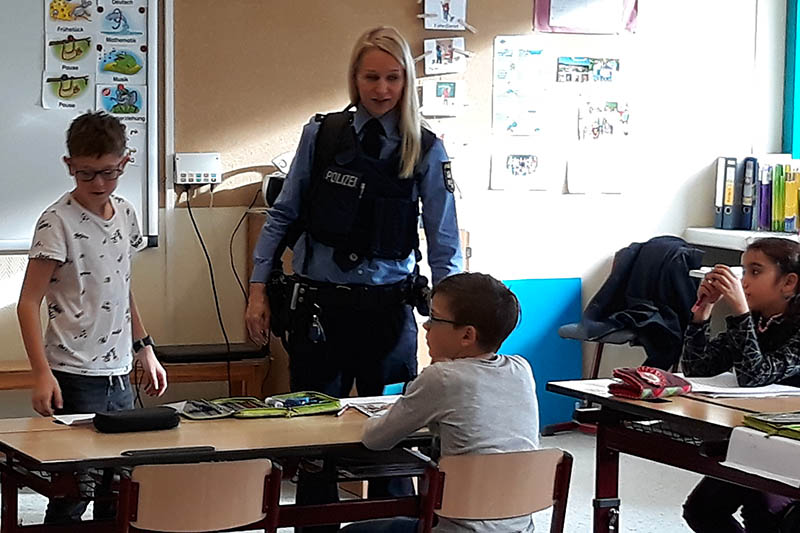 Busschulung an der Grundschule Asbach war ein voller Erfolg