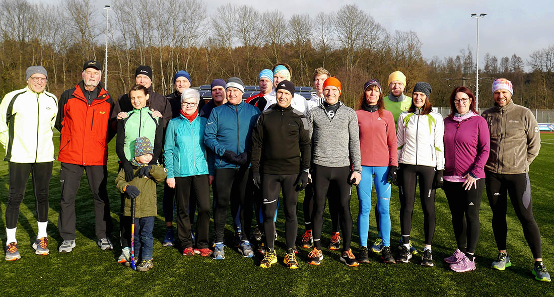 Lauftreff Puderbach traf sich zum Silvesterlauf