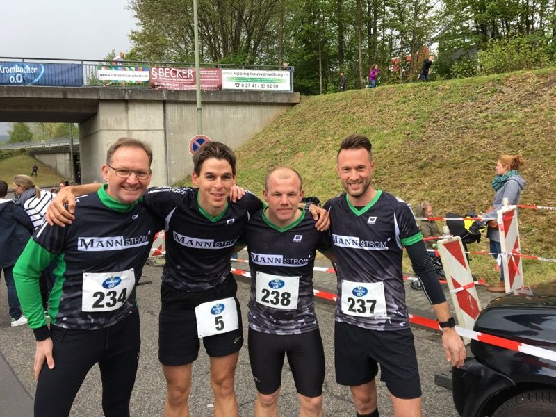 Die MANNschaft e.V. beim Kirchener Stadtlauf