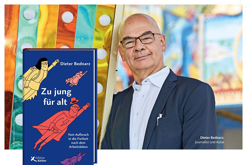 Zu jung fr alt": Lesungen von Dieter Bednarz 