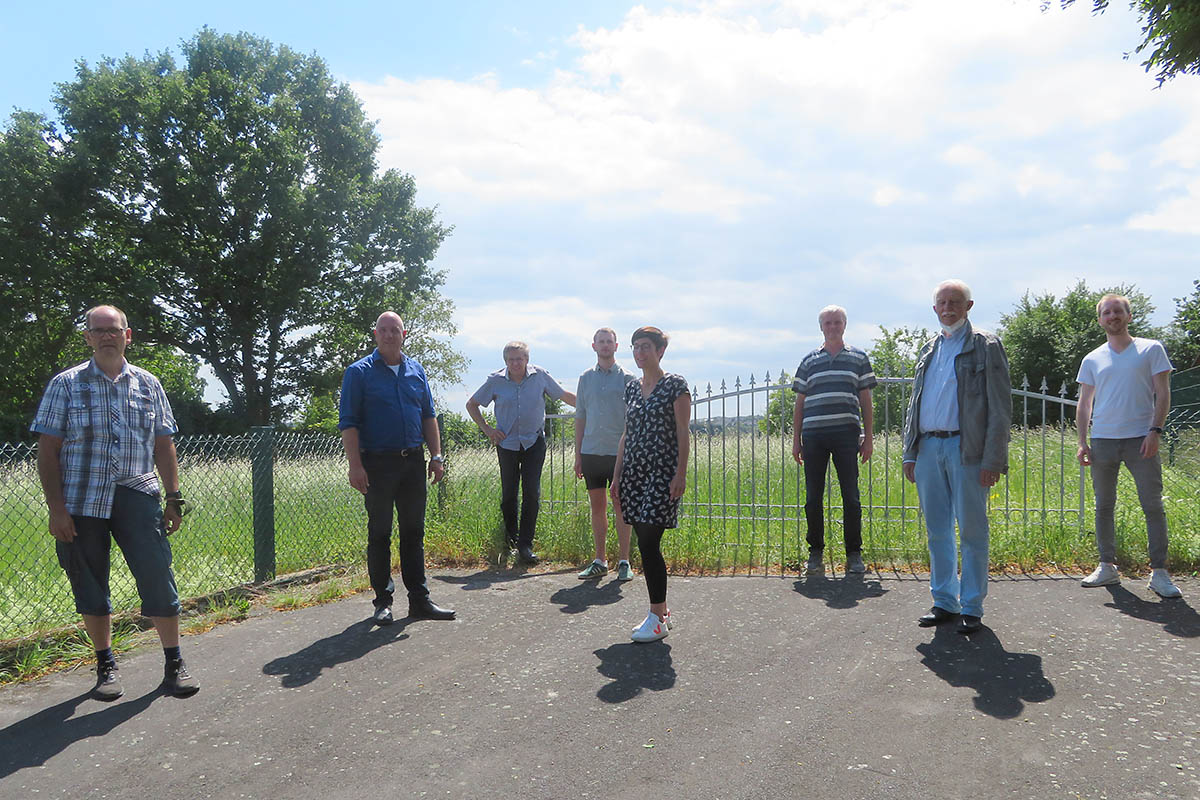 Das Bild stammt von einer Ortsbegehung der Arbeitsgruppenmitglieder im Juli 2020. Foto: Ortsgemeinde Windhagen