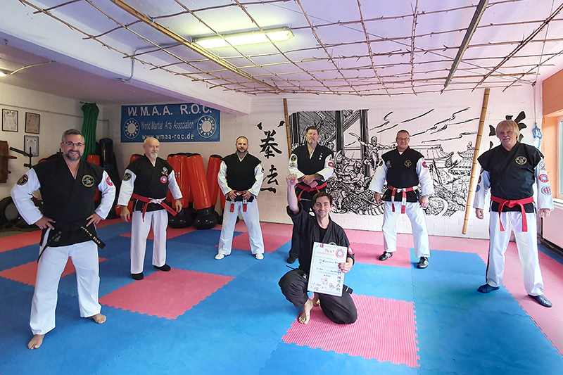 Zweiter Meistergrad im Kung-Fu fr Wladi Metzger
