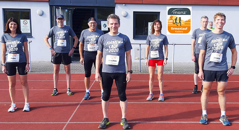 Lauftreff Puderbach nimmt mit am virtuellen Mnz Firmenlauf 2020 teil. Foto: Lauftreff Puderbach/Gerd Schumacher