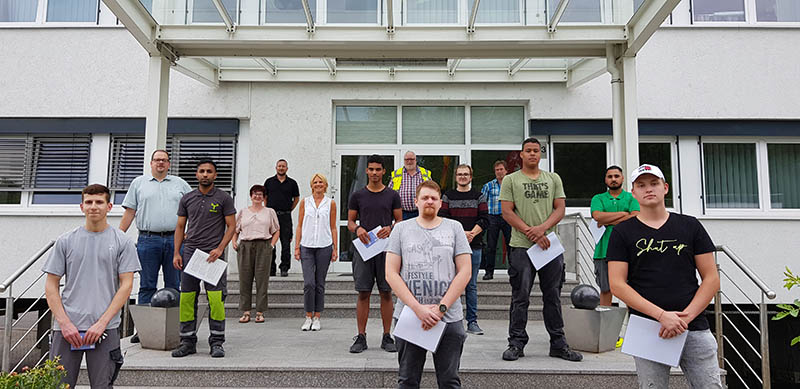 Herzlichen Glckwunsch zur bestandenen Ausbildungsprfung