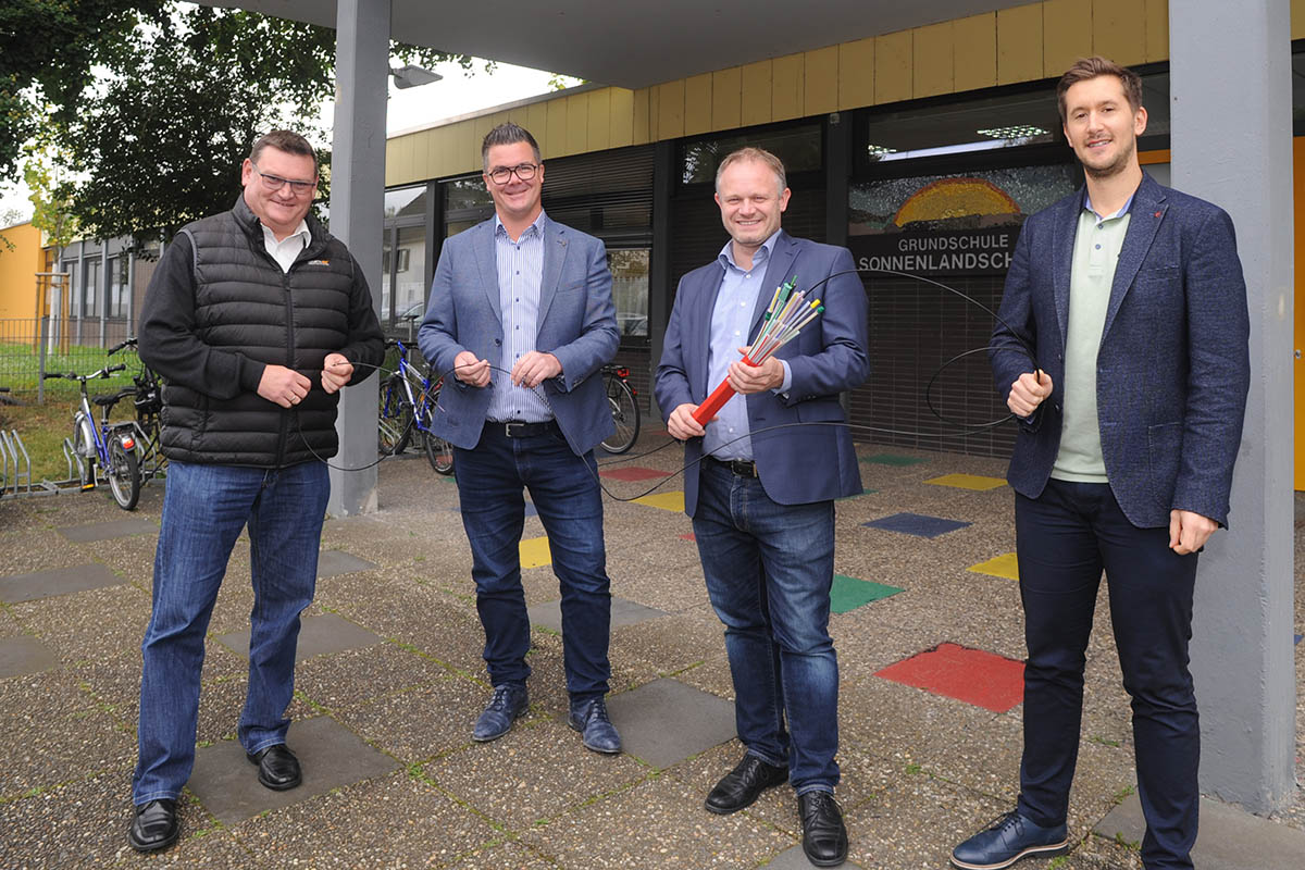 Alle Schulen in der Deichstadt sind mit Glasfaser erschlossen