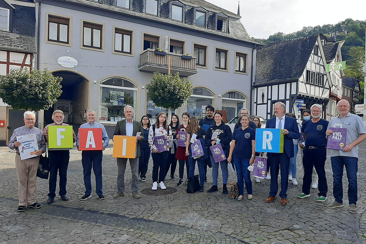 Stadtrallye zeigt die fairen Seiten der Stadt Linz am Rhein