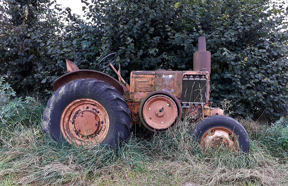 Leserfoto: Einen seltenen Traktor in Feldkirchen entdeckt