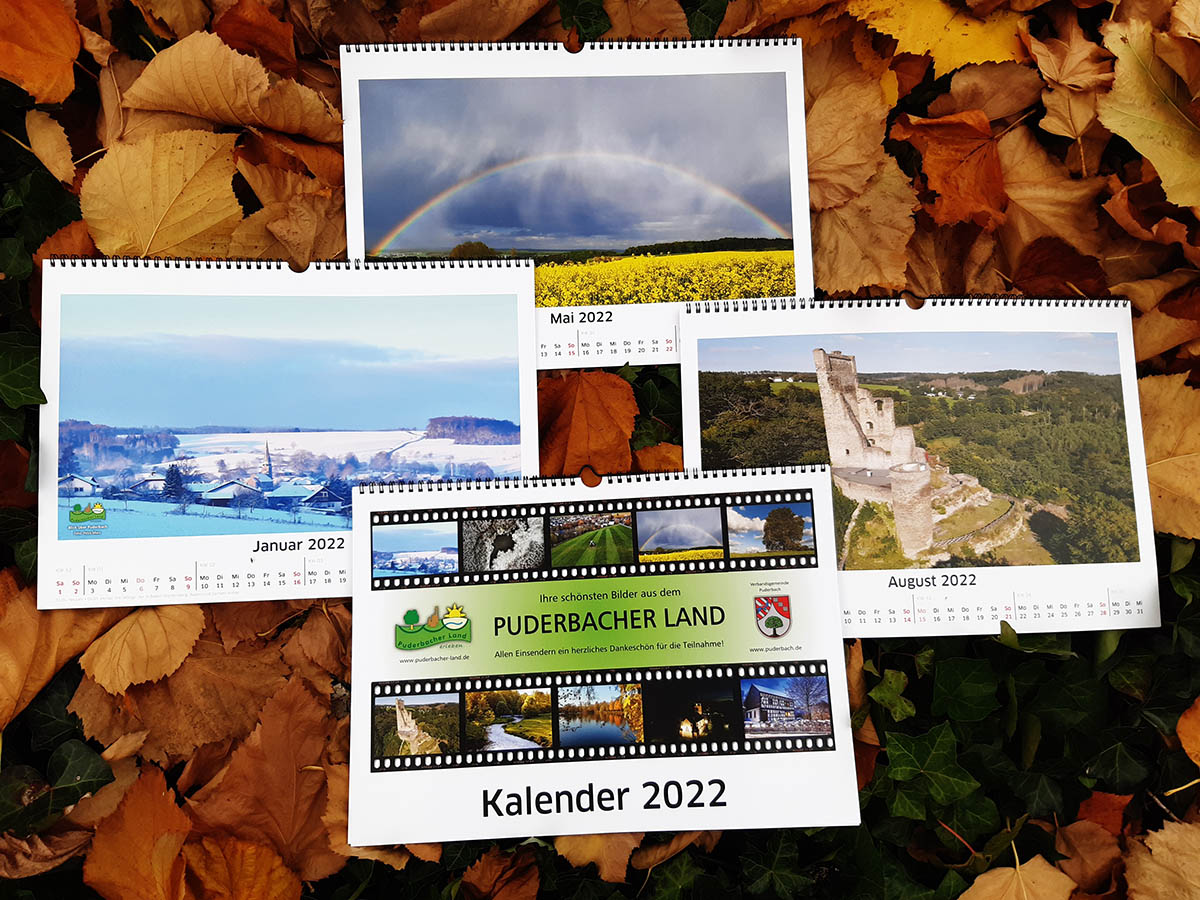 Bilderkalender Puderbacher Land 2022