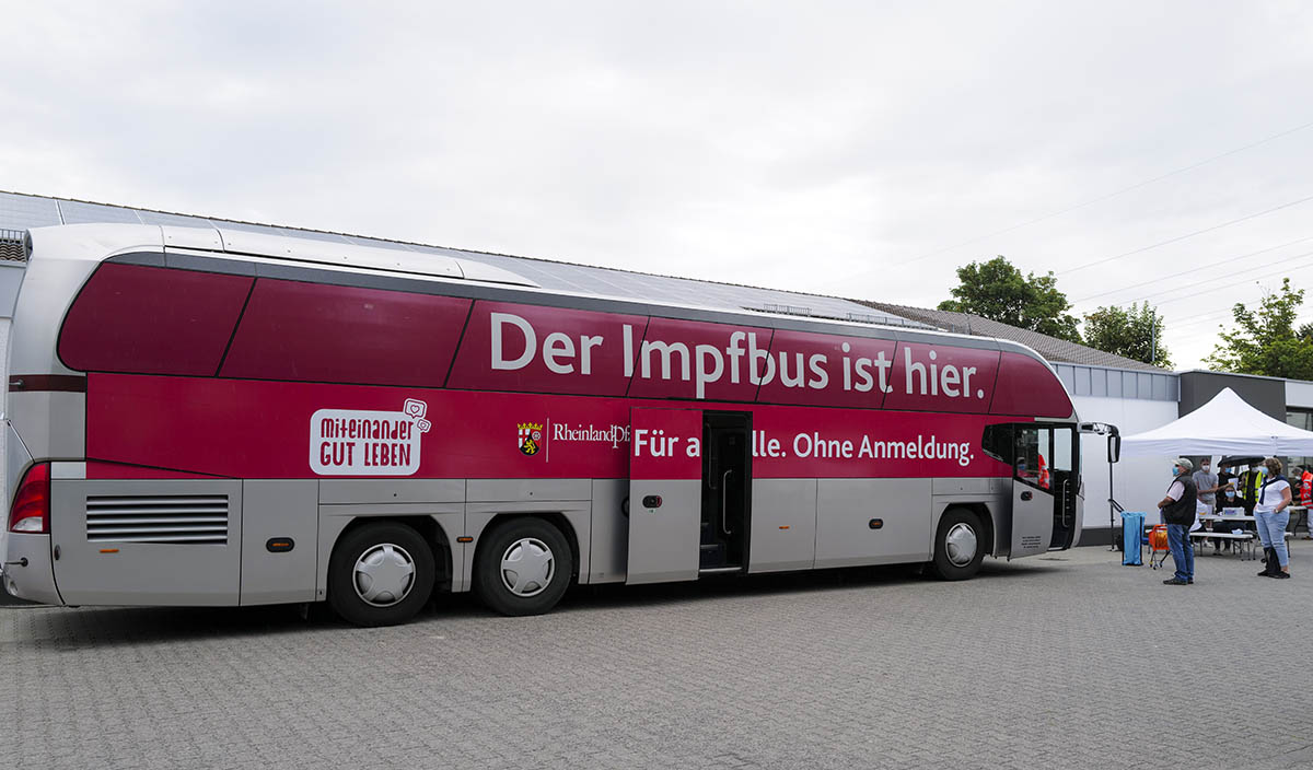 Corona-Impfbus kommt erneut an die Deichwelle 