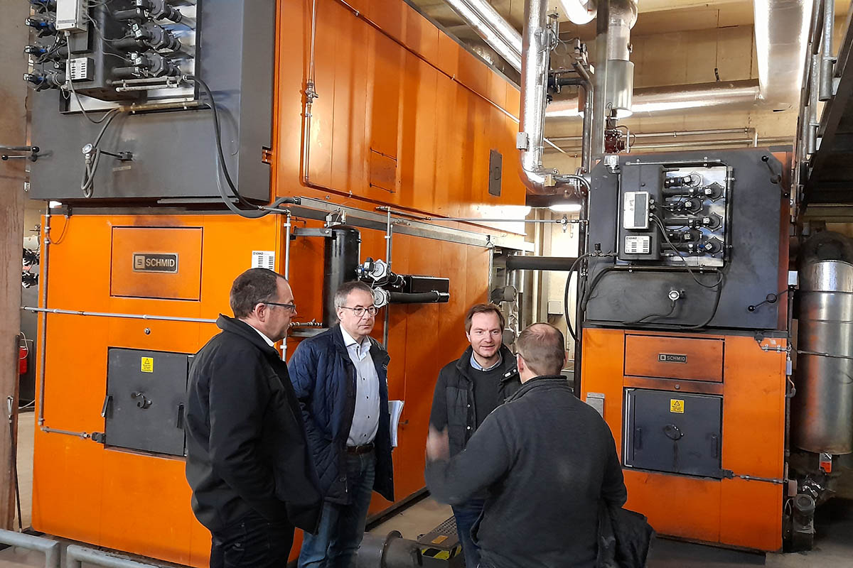 CDU Dierdorf besucht das Heizkraftwerk in Dierdorf