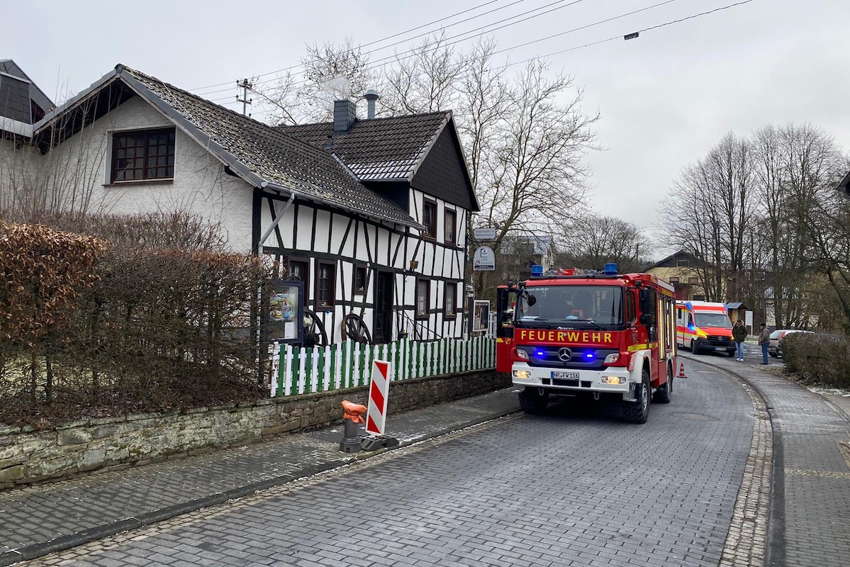 Kchenbrand konnte schnell gelscht werden