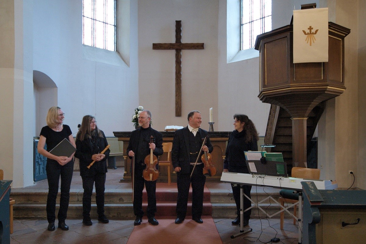 Musikkirche  Konzert Cappella Taboris in Kirburg