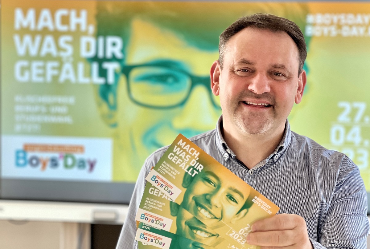 Mach, was dir gefllt: Rainer Lehmler, Referent fr Gemeindecaritas, freut sich auch in diesem Jahr wieder auf viele interessierte Teilnehmer, die am BoysDay bei der Caritas reinschnuppern mchten. (Foto: Caritasverband Westerwald-Rhein-Lahn e. V.)