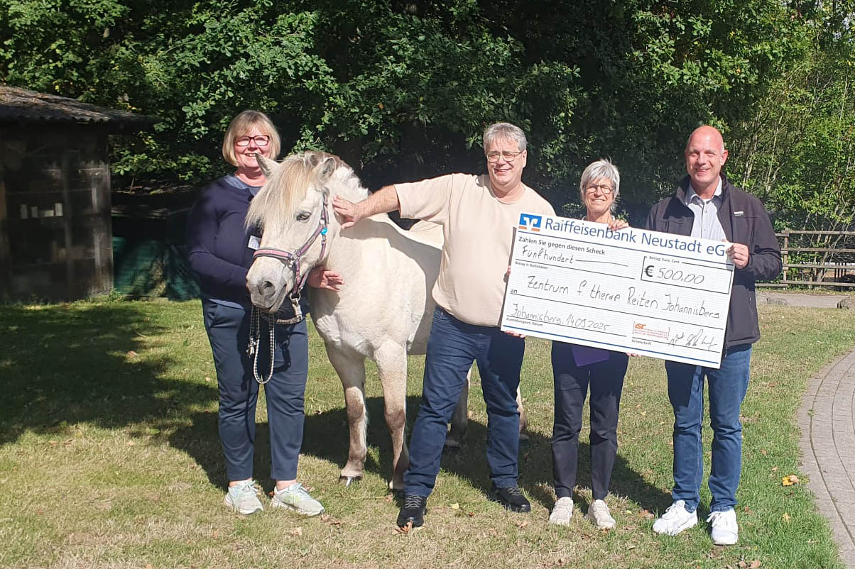 ISR-Windhagen untersttzt Therapeutisches Reiten in Windhagen