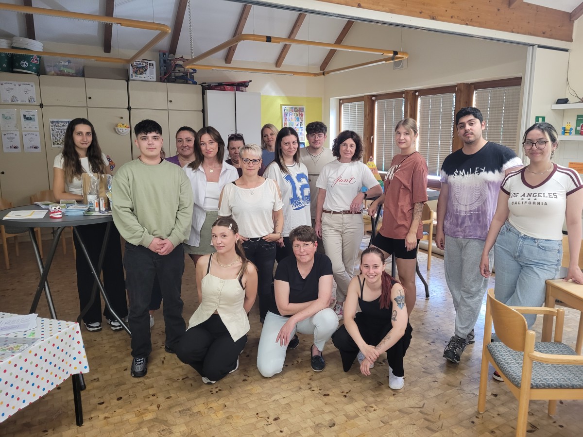 Klasse BFPF 23 der BBS (Foto: Judith Knott)