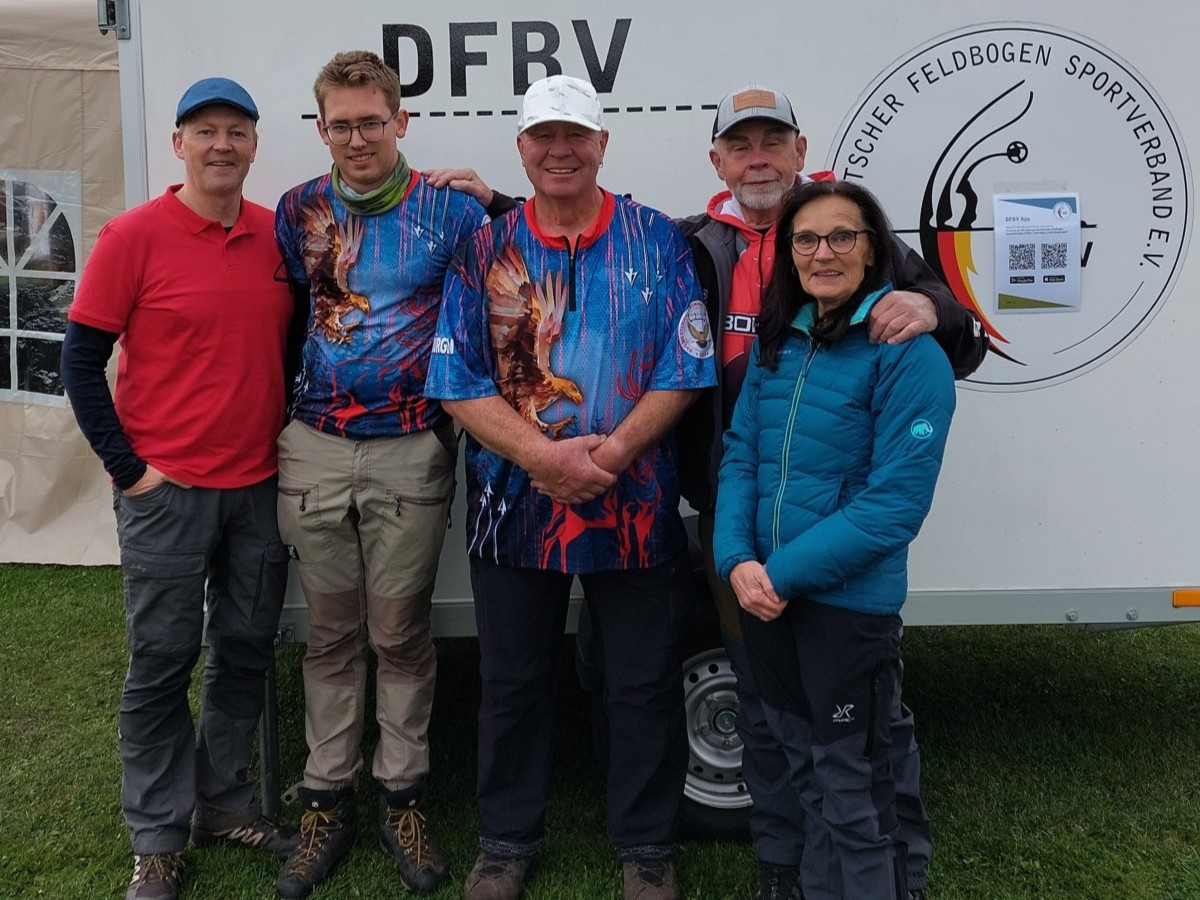 Andr u. Sam Caleb Strunk. Jrgen Bree, Gaby und Dieter Glckner (Foto: Gaby Glckner)